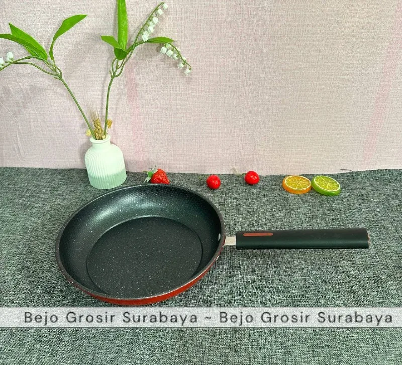 Frypan/Teflon 24 cm Stainless Steel Anti Lengket & Bahan Tebal
