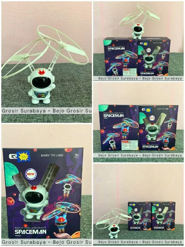 Mainan Anak Unik Viral - Drone Astronot Terbang - Bisa Di Cas - Tahan Banting