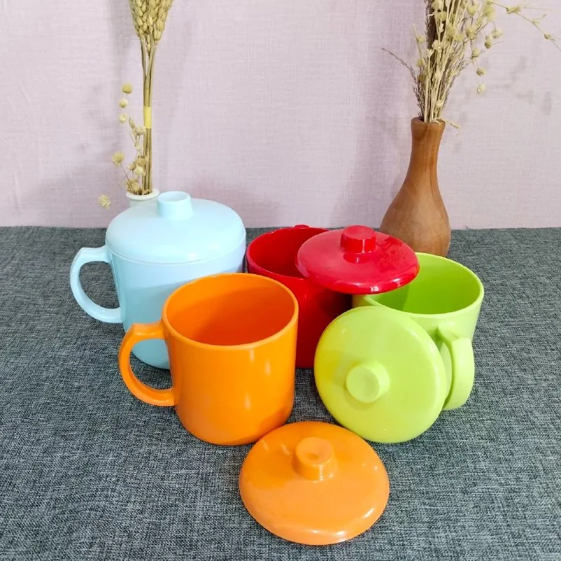 Mug Tutup 10 inch Melamin merk Meishing [MO710]