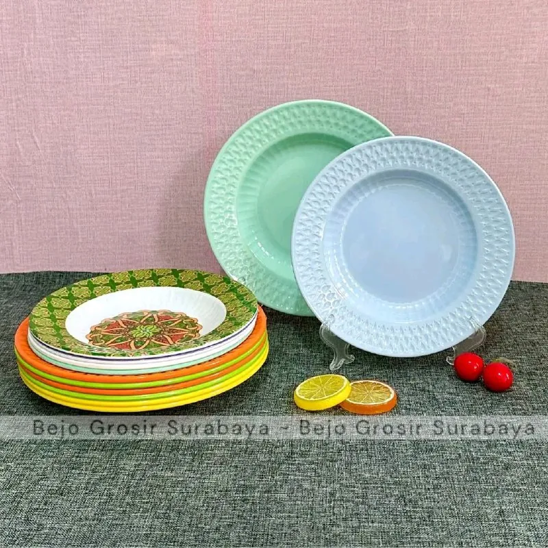 Piring Baki Tetesan 8 inch Melamin merk Toptree [P5108]