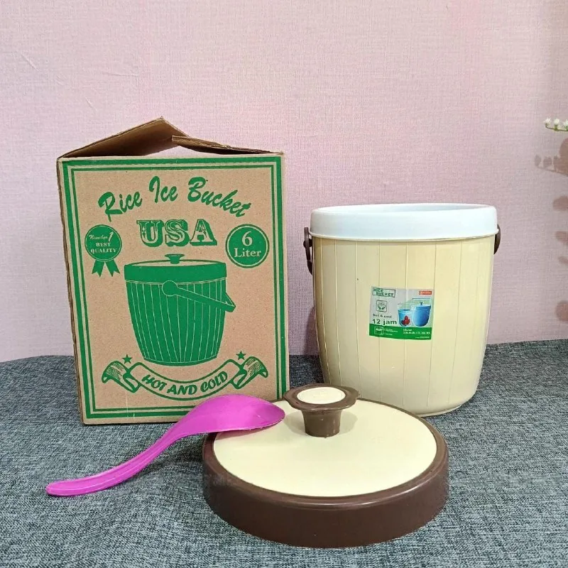 Rice Bucket USA Cream Soft