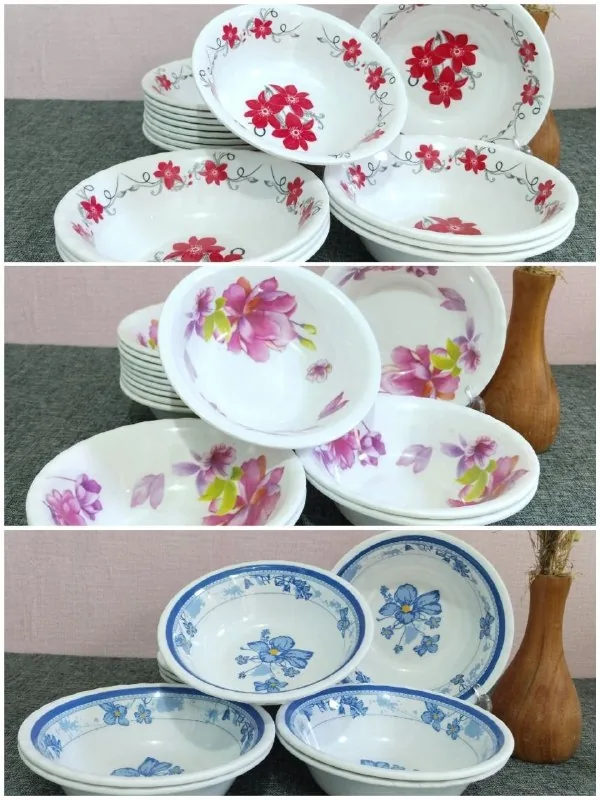 Mangkok 7 inch Melamin merk Meishing [TOB.7]
