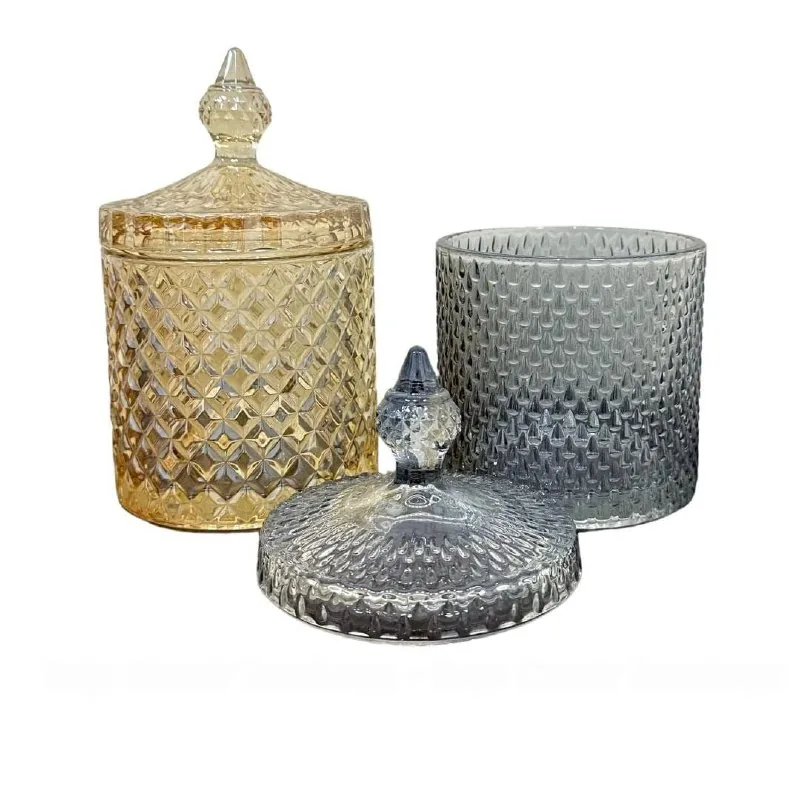 Toples Kaca Extra Tebal 600 ML - Toples Permen / Coklat