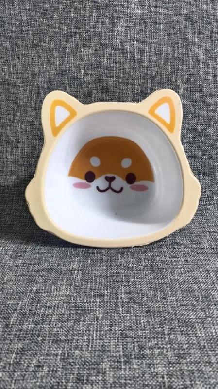 Mangkok Makan Bayi 5.8" Melamin Motif Binatang Anjing merk Toptree [W316-062]